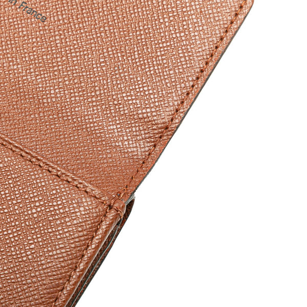 ルイ ヴィトン モノグラム ポルトフォイユ エリーズ 二つ折り財布 M61654 ブラウン PVC レザー レディース LOUIS VUITTON 【中古】