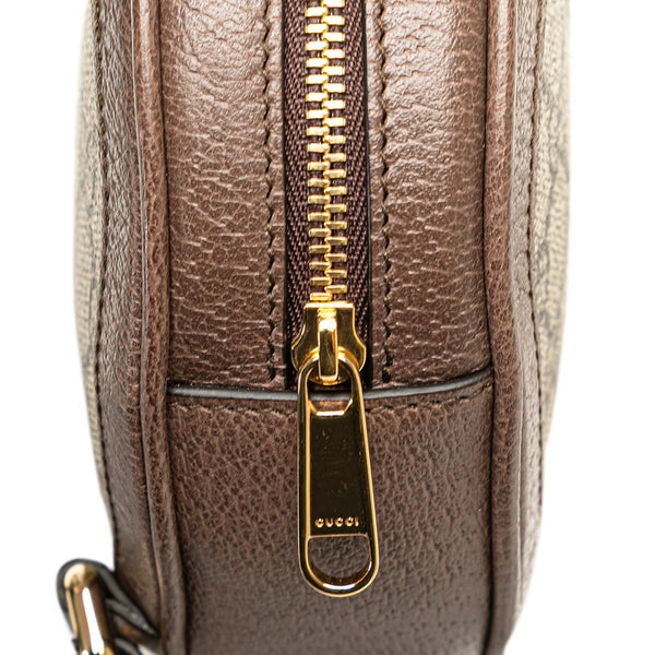 グッチ GGスプリーム オフィディアミニ リュック バックパック 598661 ブラウン PVC レザー レディース GUCCI 【中古】