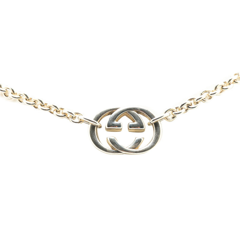 グッチ インターロッキングG ネックレス SV925 シルバー レディース GUCCI 【中古】