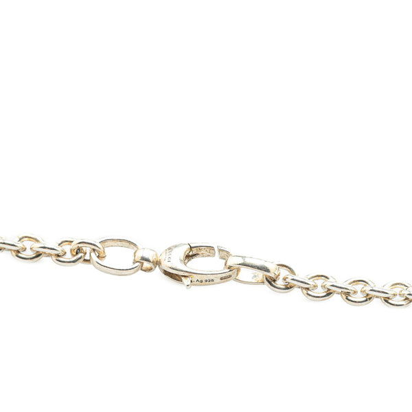 グッチ インターロッキングG ネックレス SV925 シルバー レディース GUCCI 【中古】