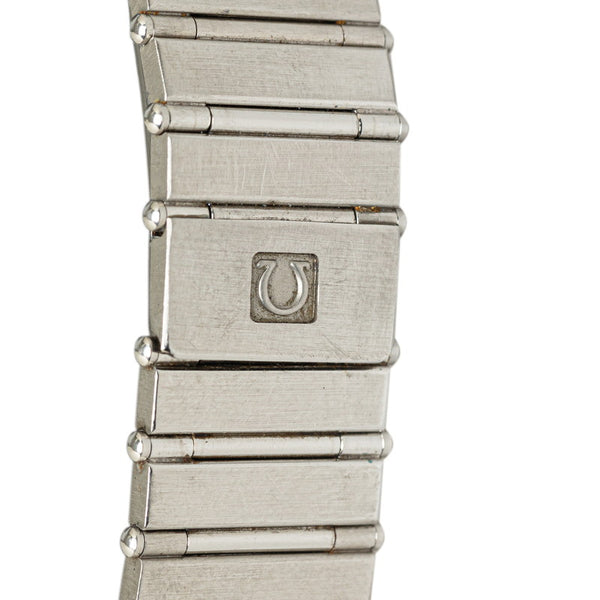 オメガ コンステレーション 腕時計 クオーツ アイボリー文字盤 ステンレススチール レディース OMEGA 【中古】