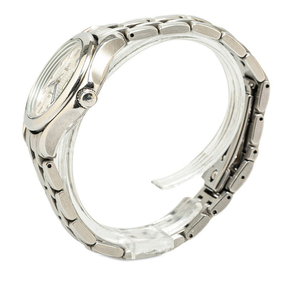 オメガ シーマスター120 腕時計 2511 31 クオーツ シルバー文字盤 ステンレススチール レディース OMEGA 【中古】