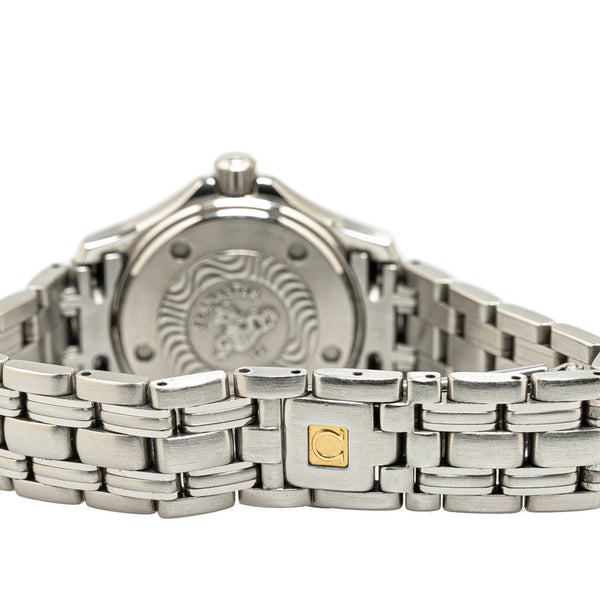 オメガ シーマスター120 腕時計 2511 31 クオーツ シルバー文字盤 ステンレススチール レディース OMEGA 【中古】