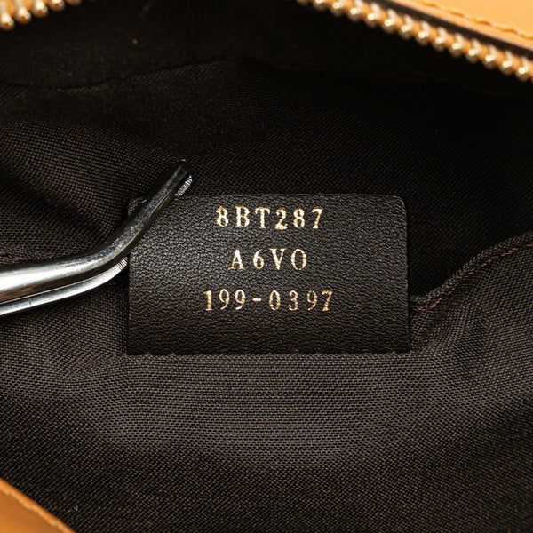 フェンディ ズッカ キャム 斜め掛け ショルダーバッグ 8BT287 ブラウン PVC レザー レディース FENDI 【中古】