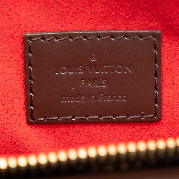 ルイ ヴィトン ダミエ トワイス 斜め掛け ショルダーバッグ N48259 ブラウン PVC レザー レディース LOUIS VUITTON 【中古】