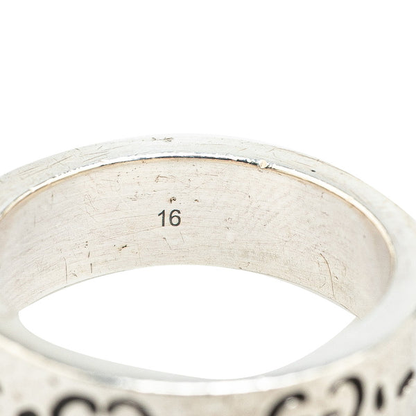 グッチ GGゴースト リング 指輪 SV925 シルバー レディース GUCCI 【中古】