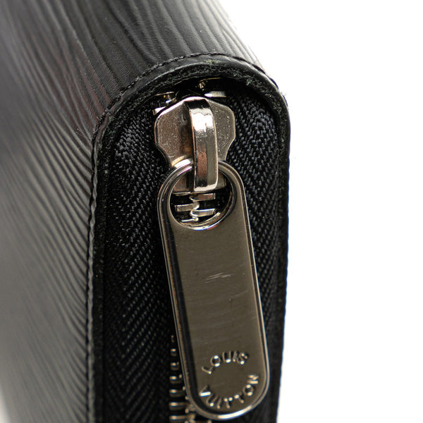 ルイ ヴィトン エピ ジッピーオーガナイザー ラウンドファスナー 長財布 M63852 ノワール ブラック レザー メンズ LOUIS VUITTON 【中古】