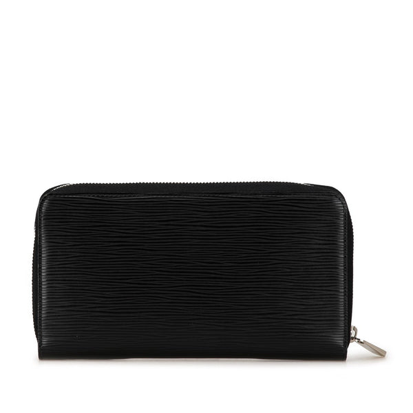 ルイ ヴィトン エピ ジッピーオーガナイザー ラウンドファスナー 長財布 M63852 ノワール ブラック レザー メンズ LOUIS VUITTON 【中古】