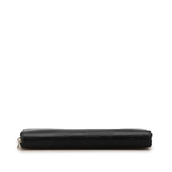 ルイ ヴィトン エピ ジッピーオーガナイザー ラウンドファスナー 長財布 M63852 ノワール ブラック レザー メンズ LOUIS VUITTON 【中古】
