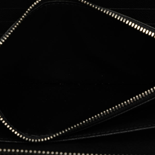 ルイ ヴィトン エピ ジッピーオーガナイザー ラウンドファスナー 長財布 M63852 ノワール ブラック レザー メンズ LOUIS VUITTON 【中古】