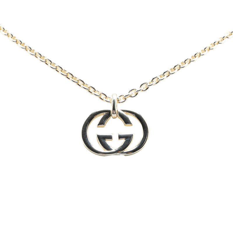 グッチ インターロッキングG ネックレス SV925 シルバー レディース GUCCI 【中古】