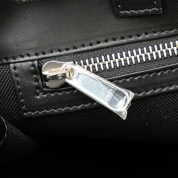 グッチ GGスプリーム トートバッグ ショルダーバッグ 2WAY 495559 ネイビー PVC レザー レディース GUCCI 【中古】