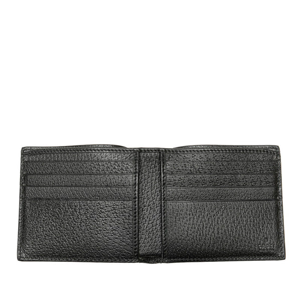 グッチ GGサイケデリック 二つ折り財布 601089 ブラック マルチカラー PVC レディース GUCCI 【中古】