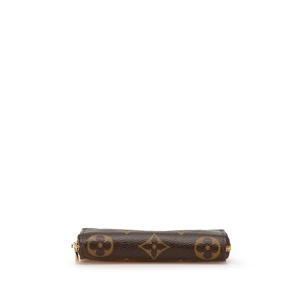 ルイ ヴィトン モノグラム ジッピー コインパース コインケース 小銭入れ M60067 ブラウン PVC レザー レディース LOUIS VUITTON 【中古】