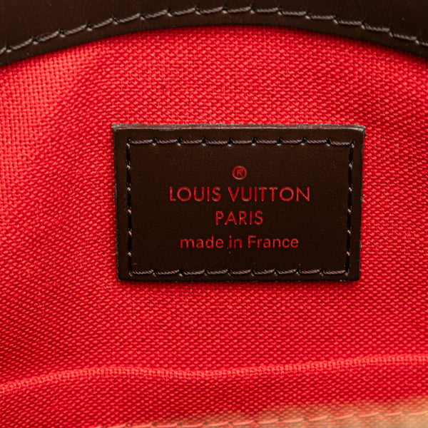 ルイ ヴィトン ダミエ ヴェローナPM ハンドバッグ N41117 ブラウン PVC レザー レディース LOUIS VUITTON 【中古】