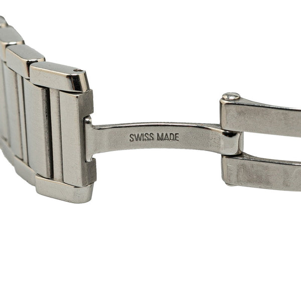 カルティエ タンクフランセーズSM 腕時計 W51008Q3 クオーツ ホワイト文字盤 ステンレススチール レディース CARTIER 【中古】