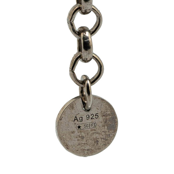 グッチ インターロッキングG ネックレス SV925 シルバー レディース GUCCI 【中古】