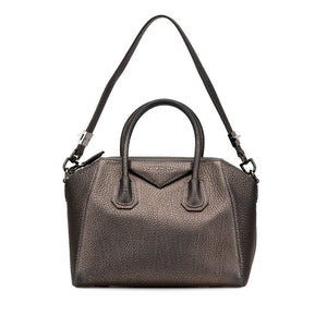 ジバンシー アンティゴナ ハンドバッグ ショルダーバッグ 2WAY ブラック ゴールド レザー レディース Givenchy 【中古】