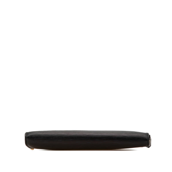 ルイ ヴィトン エピ ポシェット アクセソワール ノワール ポーチ ミニハンドバッグ M52982 ブラック レザー レディース LOUIS VUITTON 【中古】