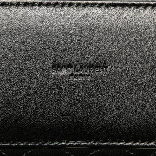 サンローラン ギャビー ミニ バニティバッグ ショルダーバッグ 2WAY ブラック レザー レディース SAINT LAURENT 【中古】