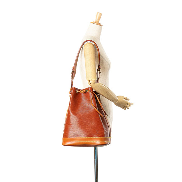 ルイ ヴィトン エピ ノエ バイカラー ワンショルダーバッグ M44028 ケニアブラウン ジパングゴールド レザー レディース LOUIS VUITTON 【中古】