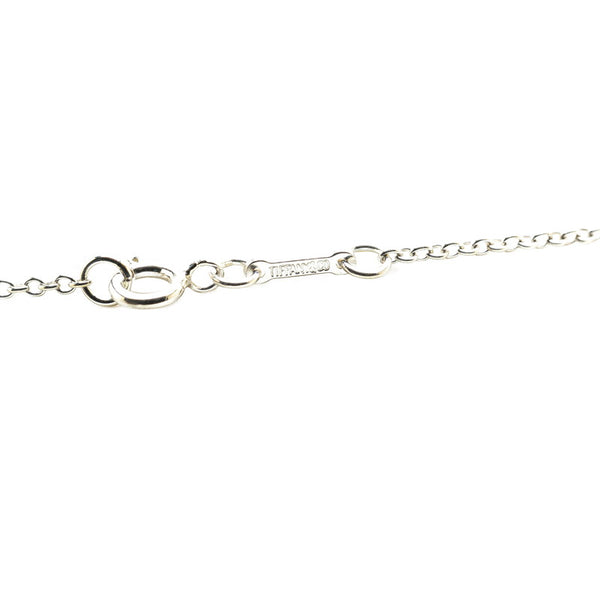 ティファニー オープンハート ネックレス SV925 シルバー レディース TIFFANY&Co. 【中古】