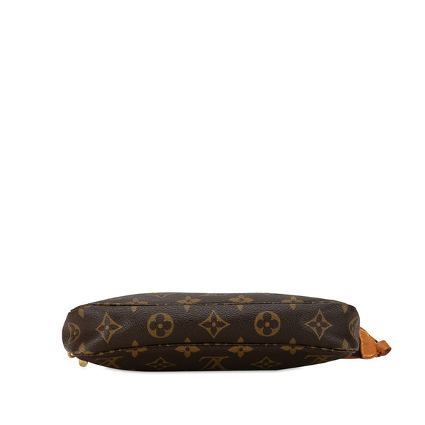 ルイ ヴィトン モノグラム ポシェット アクセソワール ショルダーバッグ M51980 ブラウン PVC レザー レディース LOUIS VUITTON 【中古】