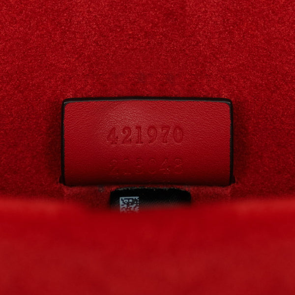 グッチ GGスプリーム デュオニュソス チェーン ショルダーバッグ 421970 ベージュ レッド PVC スウェード レディース GUCCI 【中古】