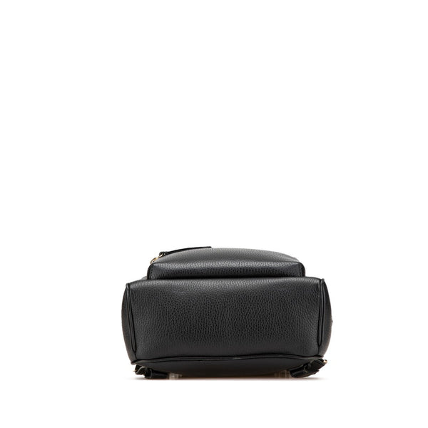 グッチ インターロッキングG ソーホー リュック バックパック 536192 ブラック レザー レディース GUCCI 【中古】