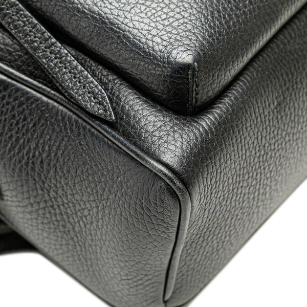 グッチ インターロッキングG ソーホー リュック バックパック 536192 ブラック レザー レディース GUCCI 【中古】