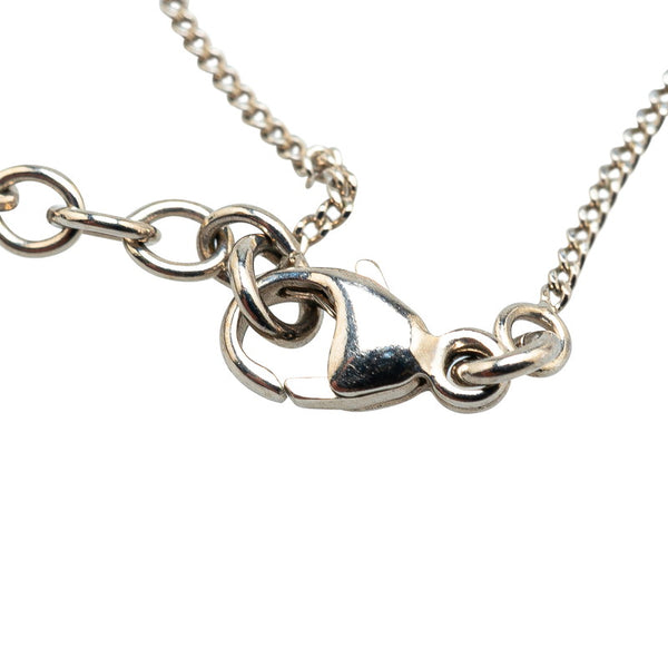 サンローラン ロゴ ブレスレット シルバー メタル レディース SAINT LAURENT 【中古】