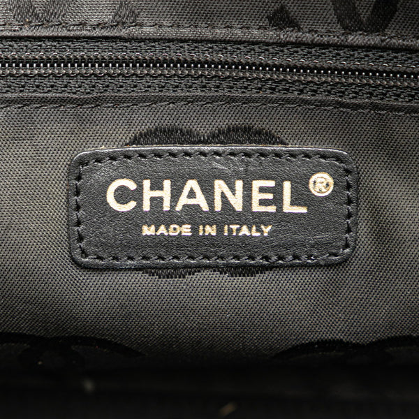 シャネル ココマーク ワイルドステッチ ハンドバッグ ブラック ラムスキン レディース CHANEL 【中古】