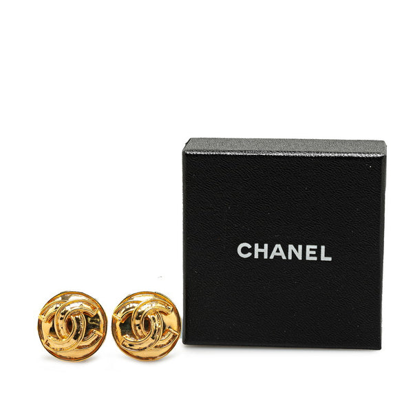 シャネル ヴィンテージ ココマーク イヤリング ゴールド メッキ レディース CHANEL 【中古】