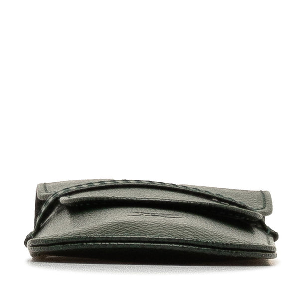 ルイ ヴィトン タイガ エテュイ スティロ ペンケース M30364 エピセア グリーン レザー レディース LOUIS VUITTON 【中古】