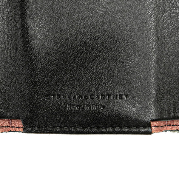 ステラマッカートニー ファラベラ タイニー 二つ折り財布 コンパクトウォレット ブラック ポリエステル レディース Stella McCartney 【中古】