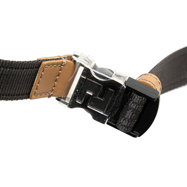 フェンディ ズッカ ボディバッグ ウエストバッグ 7VA605 ブラウン PVC レザー レディース FENDI 【中古】