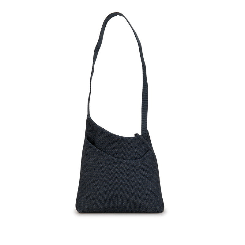 エルメス サック デ パンサージュ ショルダーバッグ ブルー ネイビー キャンバス レディース HERMES 【中古】