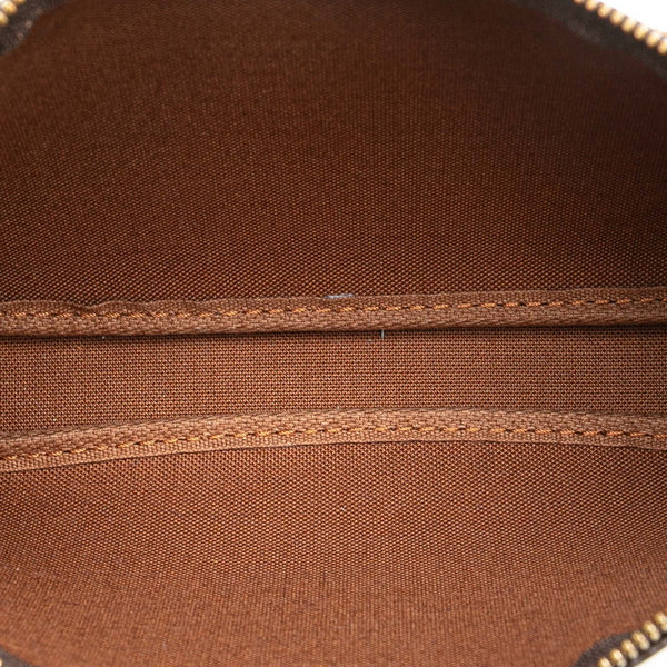 ルイ ヴィトン モノグラム ポシェット アクセソワール ショルダーバッグ M51980 ブラウン PVC レザー レディース LOUIS VUITTON 【中古】