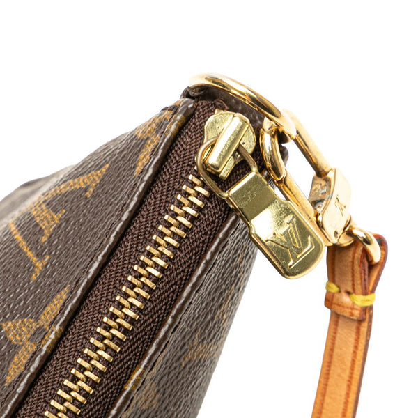 ルイ ヴィトン モノグラム ポシェット アクセソワール ショルダーバッグ M51980 ブラウン PVC レザー レディース LOUIS VUITTON 【中古】
