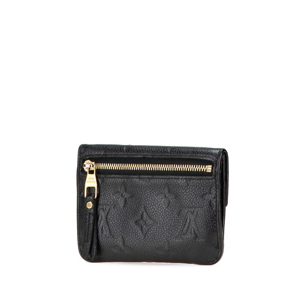 ルイ ヴィトン モノグラム アンプラント ポシェットクレ コインケース M60633 ノワール ブラック レザー レディース LOUIS VUITTON 【中古】
