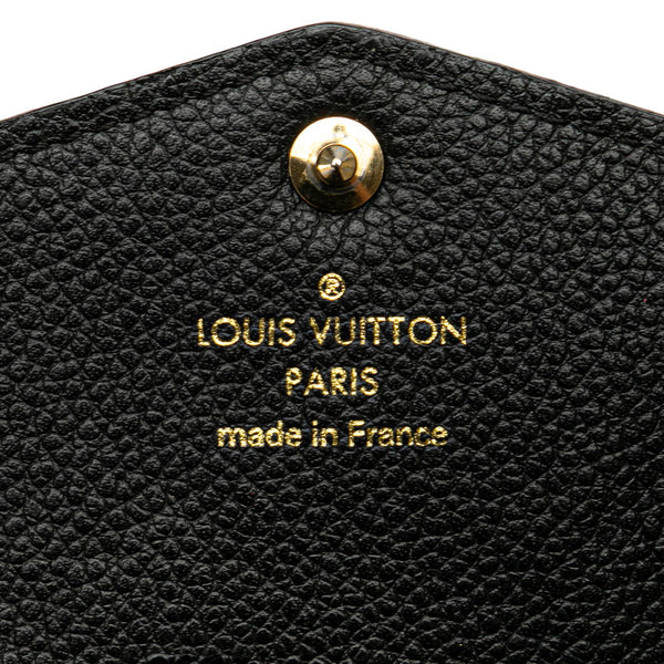 ルイ ヴィトン モノグラム アンプラント ポシェットクレ コインケース M60633 ノワール ブラック レザー レディース LOUIS VUITTON 【中古】