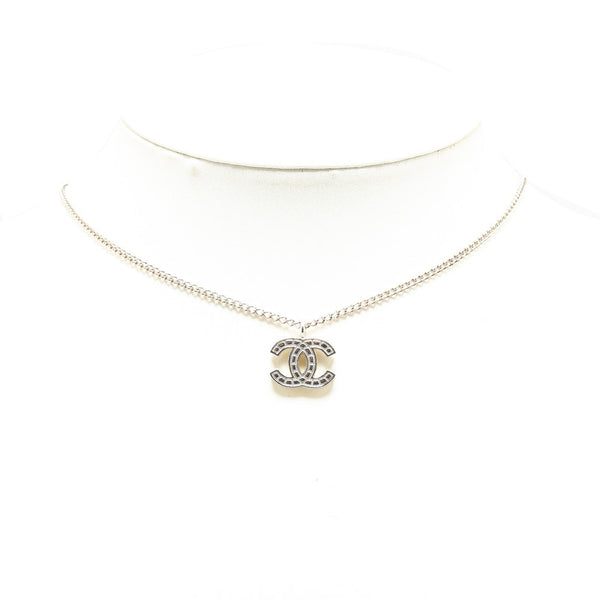 シャネル ココマーク ネックレス シルバー メタル レディース CHANEL 【中古】