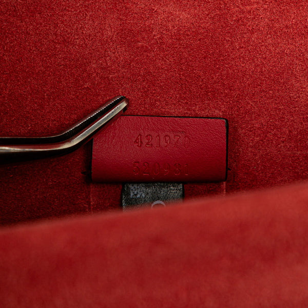 グッチ GGスプリーム ディオニュソス チェーン ショルダーバッグ  421970 ベージュ レッド PVC スウェード レディース GUCCI 【中古】