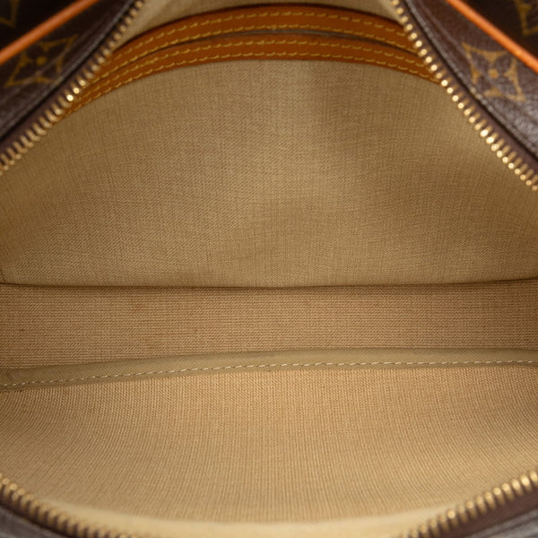 ルイ ヴィトン モノグラム  リポーターPM 斜め掛け ショルダーバッグ  M45254 ブラウン PVC レザー レディース LOUIS VUITTON 【中古】