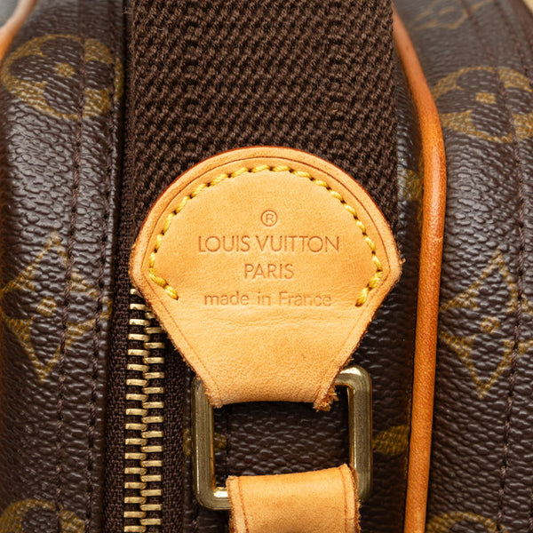 ルイ ヴィトン モノグラム  リポーターPM 斜め掛け ショルダーバッグ  M45254 ブラウン PVC レザー レディース LOUIS VUITTON 【中古】