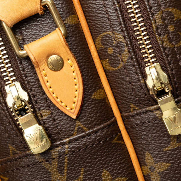 ルイ ヴィトン モノグラム  リポーターPM 斜め掛け ショルダーバッグ  M45254 ブラウン PVC レザー レディース LOUIS VUITTON 【中古】
