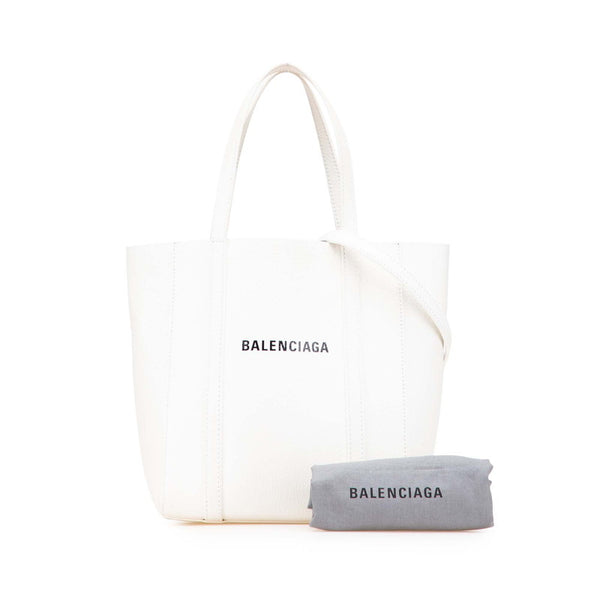バレンシアガ エブリデイ XXS ハンドバッグ ショルダーバッグ 2WAY 551815 ホワイト レザー レディース BALENCIAGA 【中古】