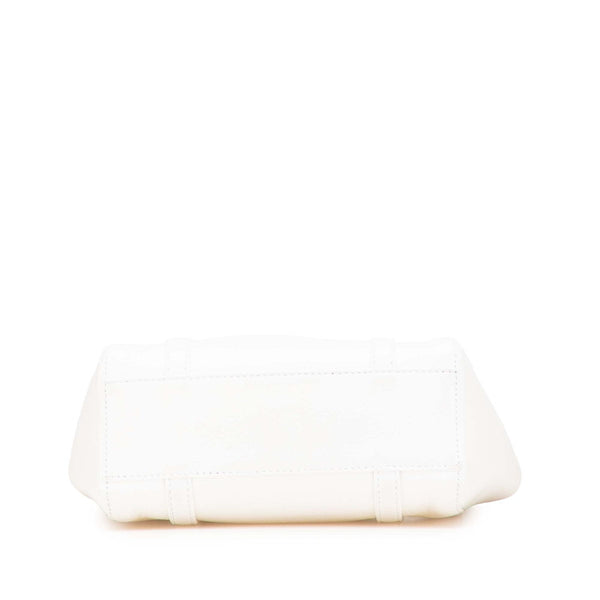 バレンシアガ エブリデイ XXS ハンドバッグ ショルダーバッグ 2WAY 551815 ホワイト レザー レディース BALENCIAGA 【中古】