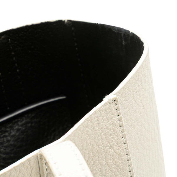 バレンシアガ エブリデイ XXS ハンドバッグ ショルダーバッグ 2WAY 551815 ホワイト レザー レディース BALENCIAGA 【中古】