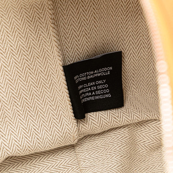 エルメス ブリッド ア ブラック GM ハンドバッグ オレンジ キャンバス レディース HERMES 【中古】